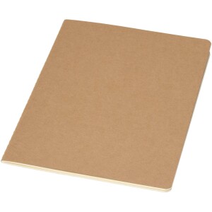 Slyk A5 kraft notebook with lined pages - Reklamnepredmety