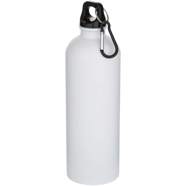 750ml single-walled matte Oregon stainless steel water bottle with RCS certification and carabiner