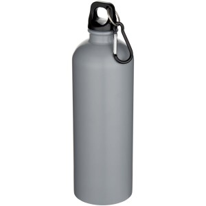 750ml single-walled matte Oregon stainless steel water bottle with RCS certification and carabiner - Reklamnepredmety
