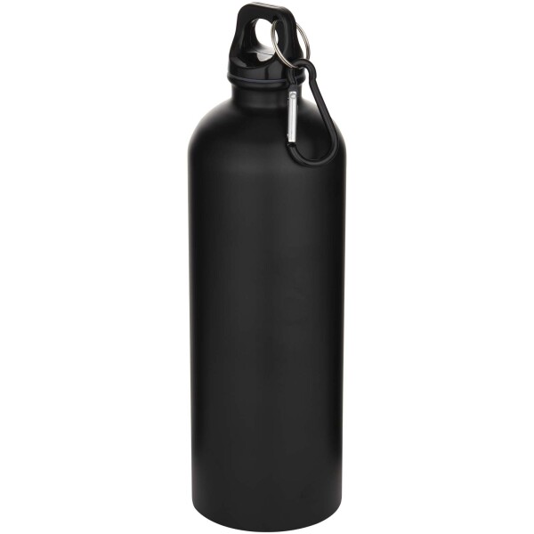 750ml single-walled matte Oregon stainless steel water bottle with RCS certification and carabiner