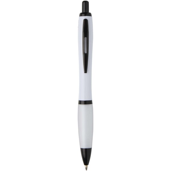 Nash recycled plastic ballpoint pen with black rim (black ink)