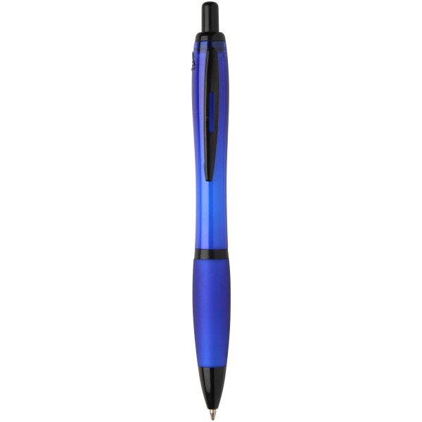 Nash recycled plastic ballpoint pen with black trims (black ink)