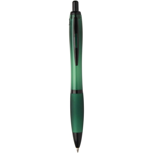 Nash recycled plastic ballpoint pen with black trims (black ink)