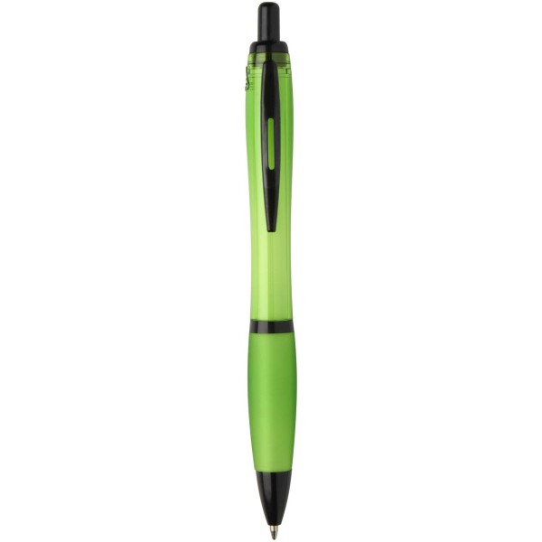 Nash recycled plastic ballpoint pen with black trims (black ink)