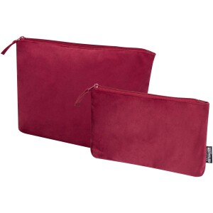 Swift GRS recycled velvet toiletry bag set - Reklamnepredmety