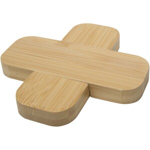 Croc bamboo trivet - small - Reklamnepredmety