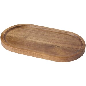 Edge acacia wood serving tray - Reklamnepredmety