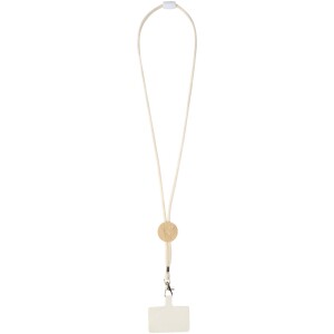 Adhab smartphone lanyard with bamboo details - Reklamnepredmety