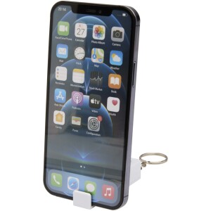 Aggia recycled plastic phone stand with fidget toy - Reklamnepredmety