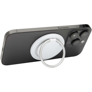 Albali recycled plastic magnetic phone holder with ring stand - Reklamnepredmety