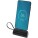 Alnair 5000 mAh 10W recycled plastic Type-C power bank with built-in flip stand and 2-in-1 cable - 12447290 - variant PF 12447290