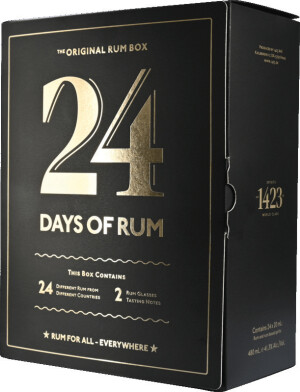 Rum Calendar – 24 Days of Rum (2024), 41.3% - Reklamnepredmety