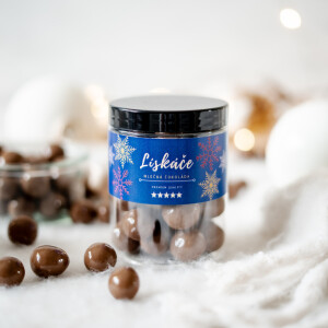 Jar of hazelnuts in milk chocolate - Reklamnepredmety