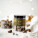 Jar of cashew nuts in milk chocolate