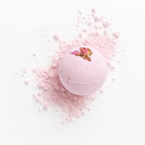 Sparkling bath ball - rose - Reklamnepredmety