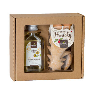 Gift set – Mead and Christmas gingerbread - Reklamnepredmety