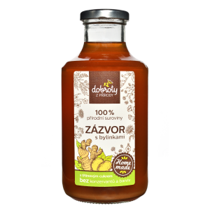 Ginger syrup with herbs 250 ml - Reklamnepredmety