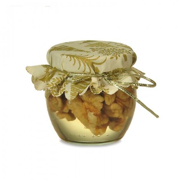 Honey with nuts – amphora 130 g