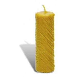 Grooved cylinder candle - Reklamnepredmety