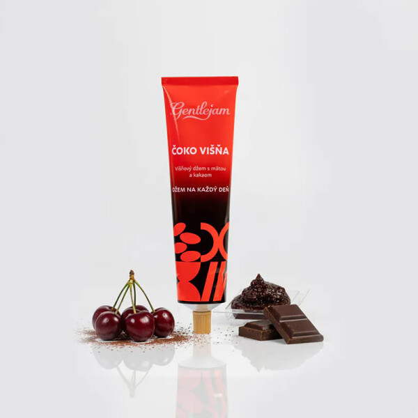 Choco cherry – cherry jam with mint and cocoa