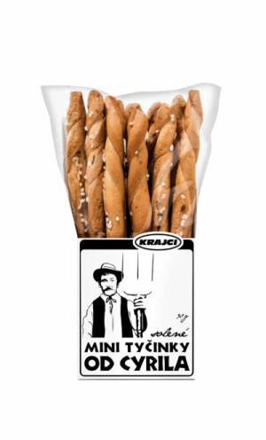 MINI sticks from Cyril, salted - Reklamnepredmety