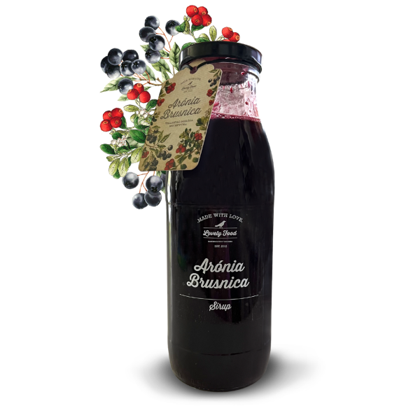 Aronia syrup with cranberry 500 ml