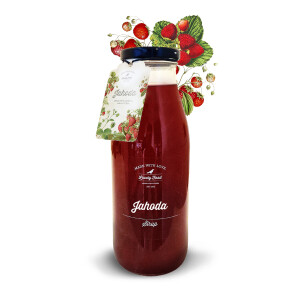 Strawberry syrup 500 ml - Reklamnepredmety