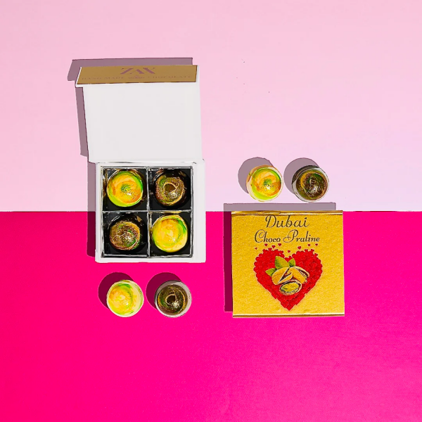 DUBAI Choco Praline - 2+2 luxury pralines