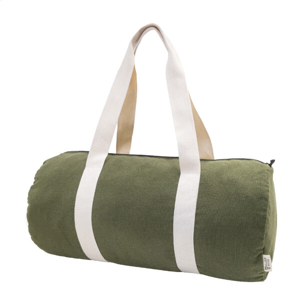 Rekan Duff sports bag from recycled canvas