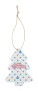 CreaJul Seed custom Christmas tree ornament made from seed paper - AP716922-B - variant Ap 716922-B