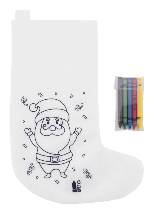 Julfar Gift Christmas stocking for coloring
