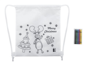 Julfar Bag A Christmas Drawstring Bag for Coloring - Reklamnepredmety