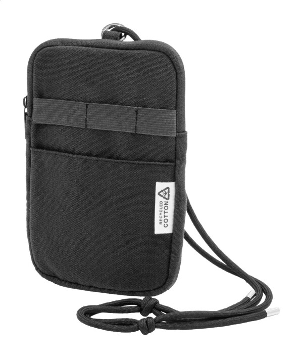 CanvaFon recycled canvas phone shoulder bag