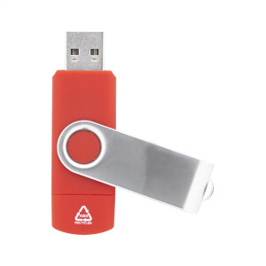 TwistDrive Plus USB flash drive RABS OTG - Reklamnepredmety