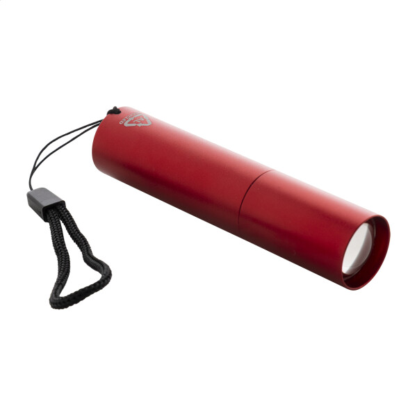 Chargelight Tone rechargeable flashlight made of recycled aluminum