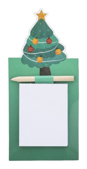Julliste Christmas Magnetic Notebook - Reklamnepredmety