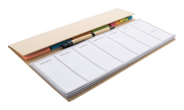 Weeknot weekly desktop planner