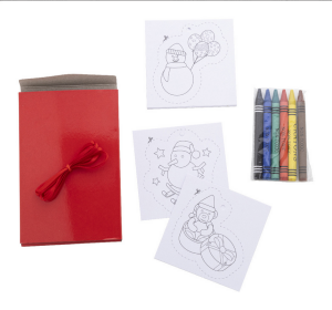 Rodjol Christmas coloring set - Reklamnepredmety