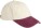 6 Panel Low Profile Contrast Cap B 673 - ps-530673-beechfield-b-673-natural-vintage-red-front-24593a83-c818-4936-9782-432386e12148-web - variant
