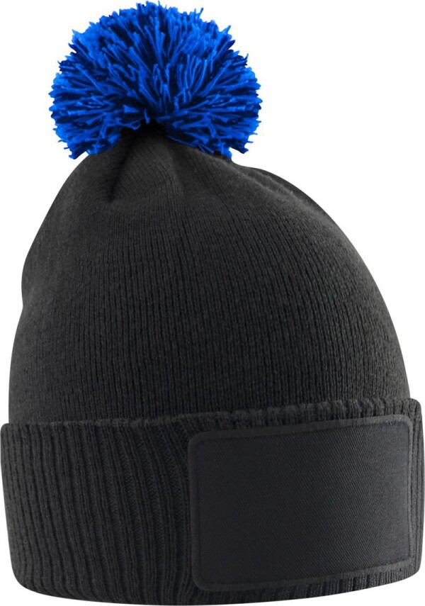 Kids' Beanie with Pompom "Snowstar"