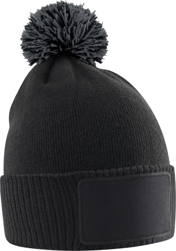 Kids' Beanie with Pompom "Snowstar"