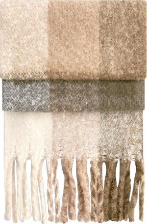 Scarf "Fluffy Check" - Reklamnepredmety