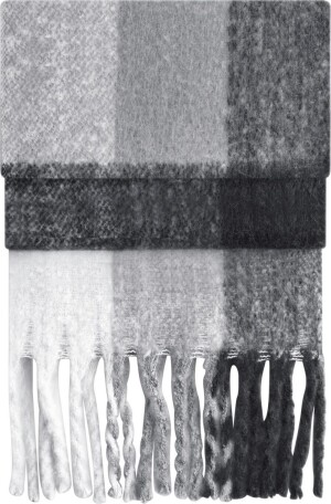Scarf "Fluffy Check" - Reklamnepredmety