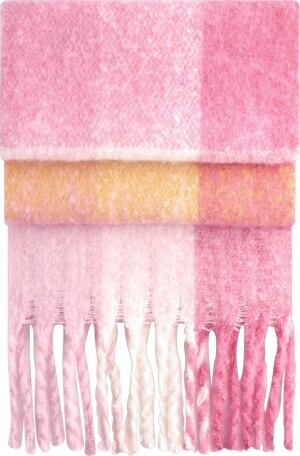 Scarf "Fluffy Check" - Reklamnepredmety