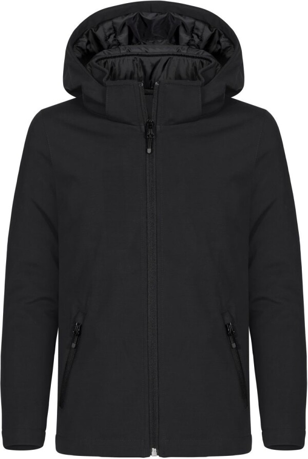 Padded Kids' Hooded Softshell Jacket zip for decoration New 2025 www