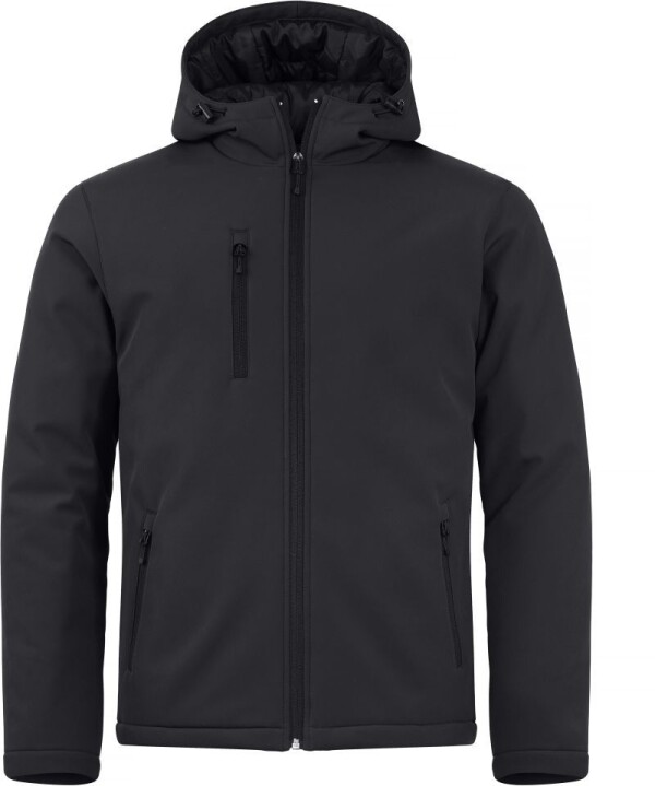 Padded Men's Hooded Softshell Jacket
