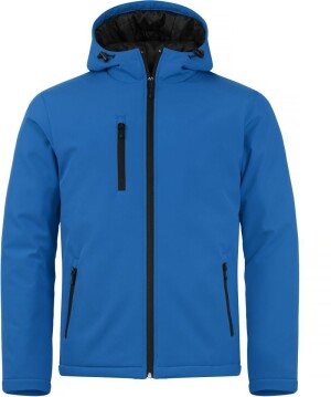 Padded Men's Hooded Softshell Jacket - Reklamnepredmety