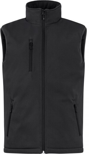 Padded Men's Softshell Vest - Reklamnepredmety