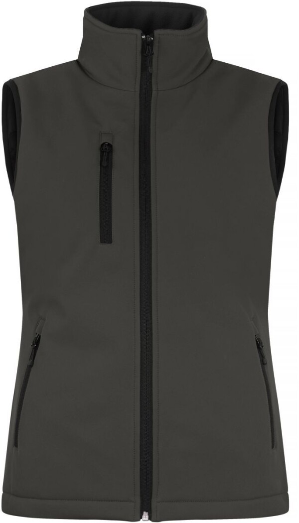Ladies' Padded Softshell Vest