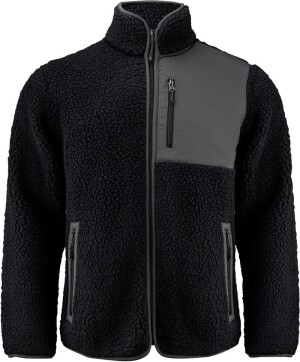 Men's Sherpa Fleece Jacket "Two-Tone" - Reklamnepredmety